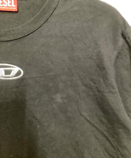 DIESEL（ディーゼル）DIESEL (ディーゼル) 半袖カットソー ブラック サイズ:XLの古着・服飾アイテム
