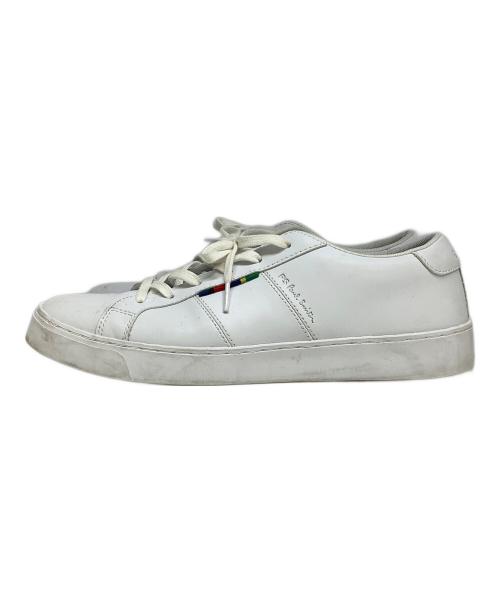 PAUL SMITH（ポールスミス）Paul Smith (ポールスミス) ローカットスニーカー ホワイト サイズ:28cmの古着・服飾アイテム