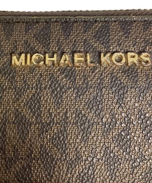MICHAEL KORS（マイケルコース）MICHAEL KORS (マイケルコース) 長財布 ブラウンの古着・服飾アイテム