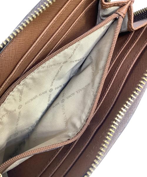 MICHAEL KORS（マイケルコース）MICHAEL KORS (マイケルコース) 長財布 ブラウンの古着・服飾アイテム