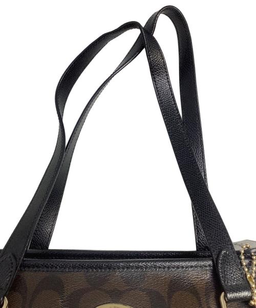 COACH（コーチ）COACH (コーチ) ハンドバッグ ブラウンの古着・服飾アイテム