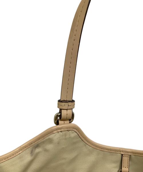 COACH（コーチ）COACH (コーチ) ハンドバッグ ベージュの古着・服飾アイテム