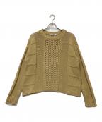 JIL SANDER+ジルサンダープラス）の古着「厚手ニット」｜イエロー