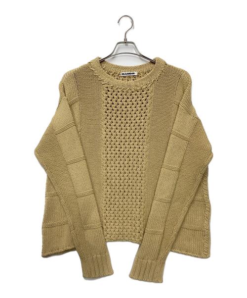 JIL SANDER+（ジルサンダープラス）JIL SANDER+ (ジルサンダープラス) 厚手ニット イエロー サイズ:40の古着・服飾アイテム