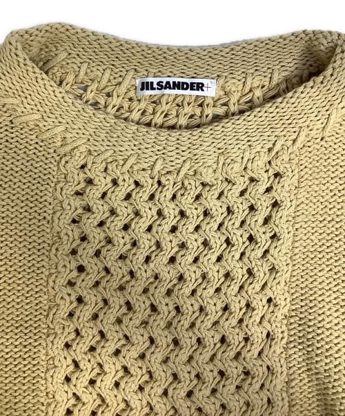 JIL SANDER+（ジルサンダープラス）JIL SANDER+ (ジルサンダープラス) 厚手ニット イエロー サイズ:40の古着・服飾アイテム