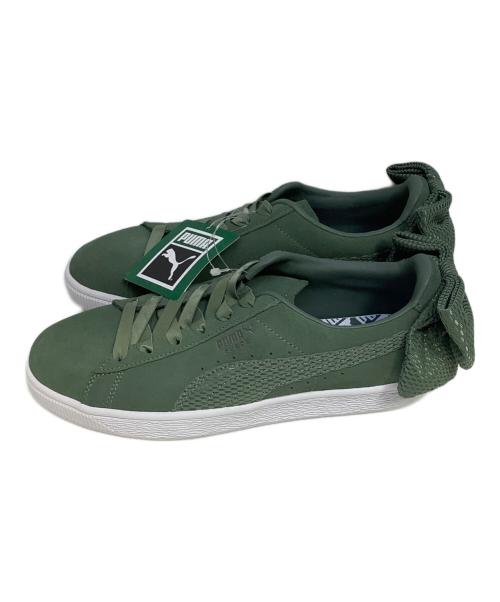 PUMA（プーマ）PUMA (プーマ) ローカットスニーカー グリーン サイズ:25cm 未使用品の古着・服飾アイテム