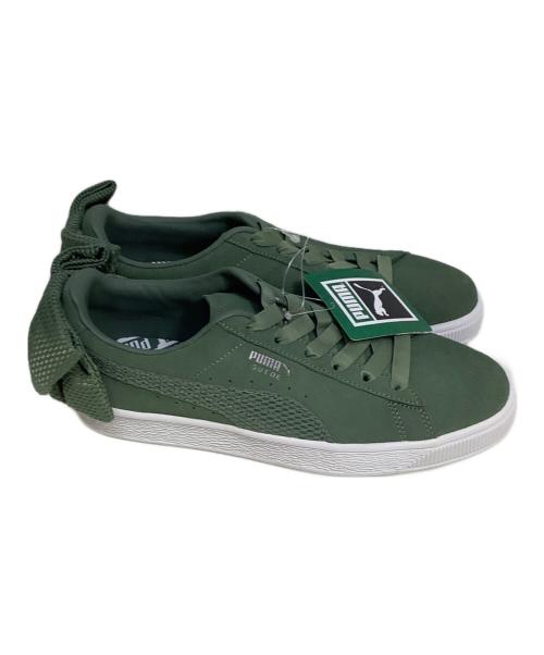 PUMA（プーマ）PUMA (プーマ) ローカットスニーカー グリーン サイズ:25cm 未使用品の古着・服飾アイテム