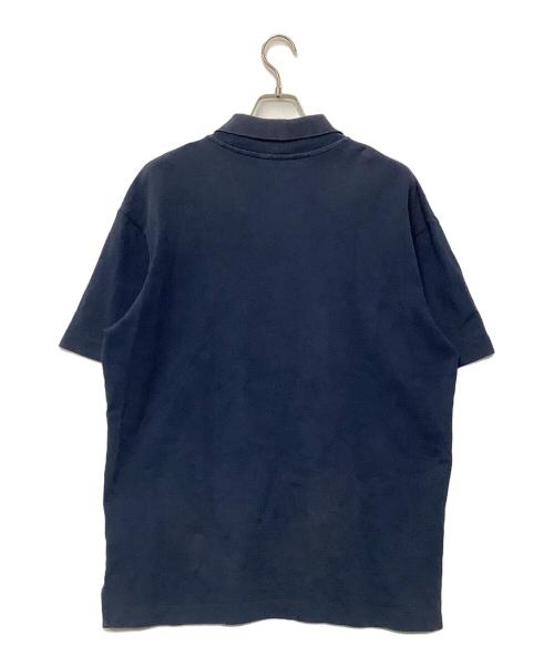 maison kitsune（メゾンキツネ）MAISON KITSUNE (メゾンキツネ) ポロシャツ ネイビー サイズ:XLの古着・服飾アイテム