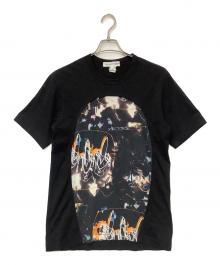 COMME des GARCONS SHIRT（コムデギャルソンシャツ）の古着「半袖カットソー」｜ブラック