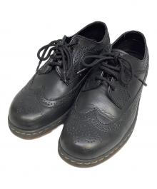 Dr.Martens（ドクターマーチン）の古着「ウィングチップシューズ」｜ブラック