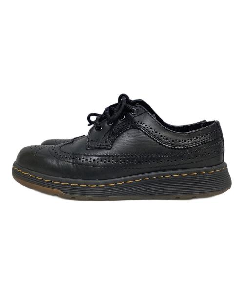 Dr.Martens（ドクターマーチン）Dr.Martens (ドクターマーチン) ウィングチップシューズ ブラック サイズ:37の古着・服飾アイテム