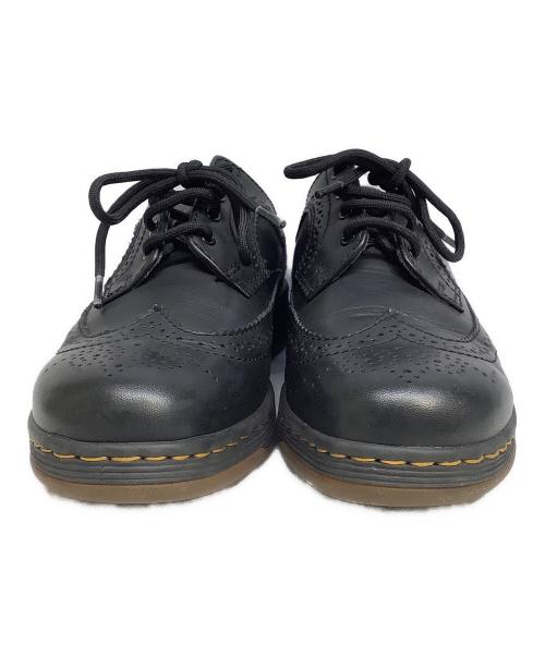 Dr.Martens（ドクターマーチン）Dr.Martens (ドクターマーチン) ウィングチップシューズ ブラック サイズ:37の古着・服飾アイテム