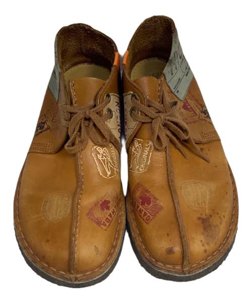 CLARKS ORIGINALS（クラークス オリジナルズ）Clarks Originals (クラークス オリジナルズ) パッチワークデザートトレック ブラウン サイズ:7　1/2の古着・服飾アイテム
