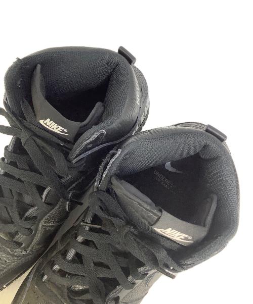 NIKE（ナイキ）NIKE (ナイキ) UNDERCOVER (アンダーカバー) Dunk High Chaos（ダンク ハイ カオス） ブラック サイズ:28.5cmの古着・服飾アイテム