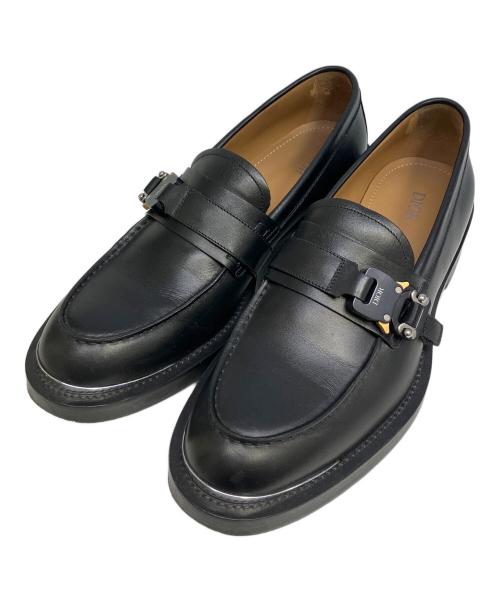 DIOR HOMME（ディオール オム）Dior Homme (ディオール オム) EVIDENCEローファー ブラック サイズ:42の古着・服飾アイテム