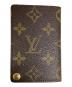 LOUIS VUITTON (ルイ ヴィトン) カードケース ブラウン：9000円