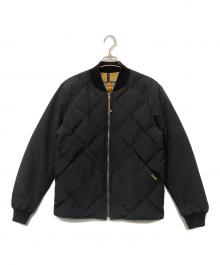 Eddie Bauer（エディーバウアー）の古着「ダウンジャケット」｜ブラック×ベージュ