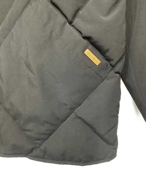 Eddie Bauer（エディーバウアー）Eddie Bauer (エディーバウアー) ダウンジャケット ブラック×ベージュ サイズ:Sの古着・服飾アイテム