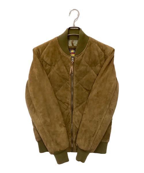 Eddie Bauer（エディーバウアー）Eddie Bauer (エディーバウアー) ダウンジャケット ベージュ サイズ:XSの古着・服飾アイテム