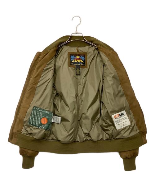 Eddie Bauer（エディーバウアー）Eddie Bauer (エディーバウアー) ダウンジャケット ベージュ サイズ:XSの古着・服飾アイテム
