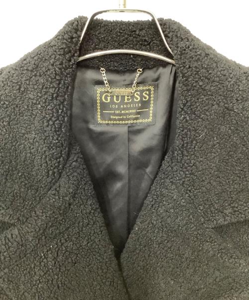 GUESS（ゲス）GUESS (ゲス) ボアコート ブラック サイズ:Sの古着・服飾アイテム
