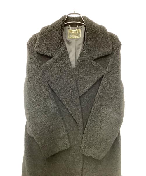 GUESS（ゲス）GUESS (ゲス) ボアコート ブラック サイズ:Sの古着・服飾アイテム