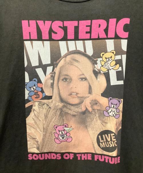 Hysteric Glamour（ヒステリックグラマー）Hysteric Glamour (ヒステリックグラマー) 半袖カットソー ブラック サイズ:Mの古着・服飾アイテム