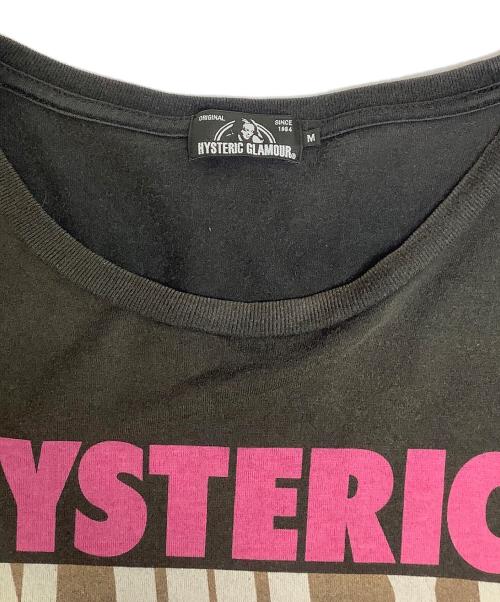 Hysteric Glamour（ヒステリックグラマー）Hysteric Glamour (ヒステリックグラマー) 半袖カットソー ブラック サイズ:Mの古着・服飾アイテム