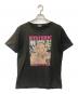 Hysteric Glamour（ヒステリックグラマー）の古着「半袖カットソー」｜ブラック
