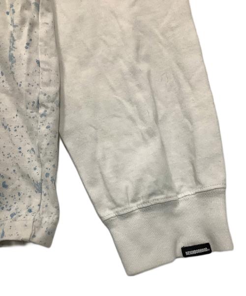 NEIGHBORHOOD（ネイバーフッド）NEIGHBORHOOD (ネイバーフッド) TAKU OBATA (タクオバタ) 長袖カットソー ホワイト サイズ:XLの古着・服飾アイテム