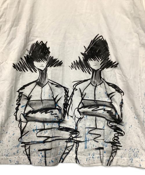 NEIGHBORHOOD（ネイバーフッド）NEIGHBORHOOD (ネイバーフッド) TAKU OBATA (タクオバタ) 長袖カットソー ホワイト サイズ:XLの古着・服飾アイテム