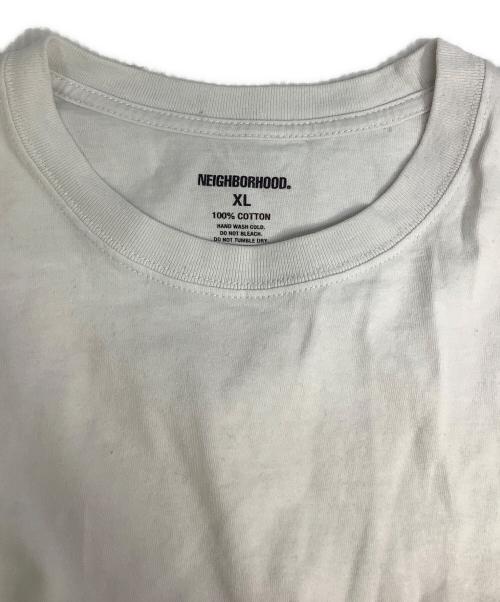 NEIGHBORHOOD（ネイバーフッド）NEIGHBORHOOD (ネイバーフッド) TAKU OBATA (タクオバタ) 長袖カットソー ホワイト サイズ:XLの古着・服飾アイテム