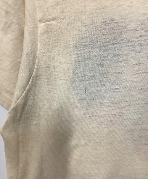 YES（イエス）YES (イエス) 半袖カットソー ベージュ サイズ:XLの古着・服飾アイテム