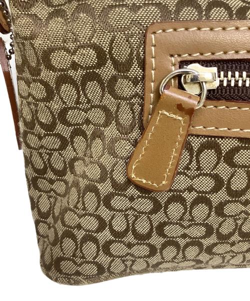 COACH（コーチ）COACH (コーチ) ワンショルダーバッグ ベージュの古着・服飾アイテム