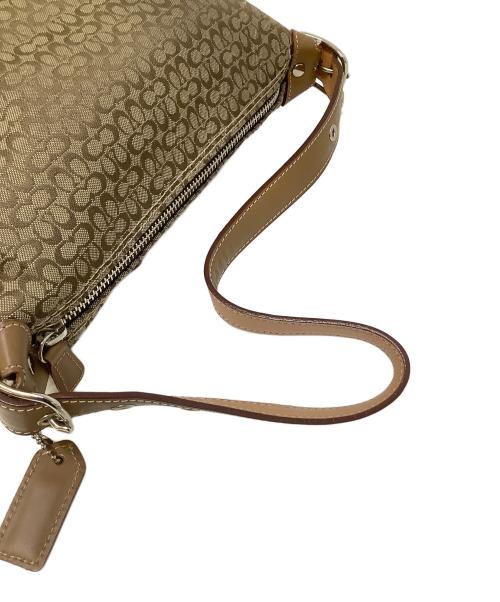 COACH（コーチ）COACH (コーチ) ワンショルダーバッグ ベージュの古着・服飾アイテム