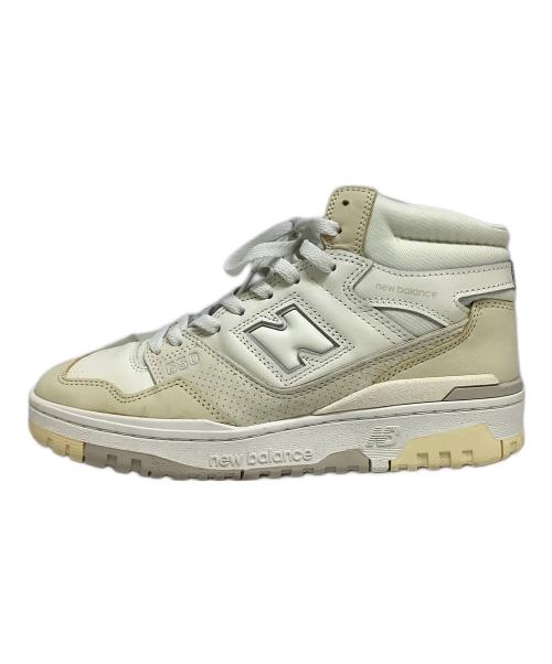 NEW BALANCE（ニューバランス）NEW BALANCE (ニューバランス) ハイカットスニーカー ベージュ サイズ:27cmの古着・服飾アイテム