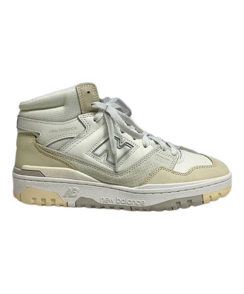 NEW BALANCE（ニューバランス）NEW BALANCE (ニューバランス) ハイカットスニーカー ベージュ サイズ:27cmの古着・服飾アイテム