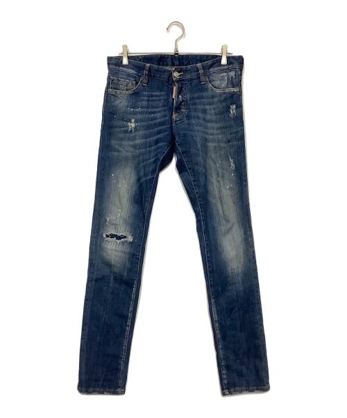 DSQUARED2（ディースクエアード）DSQUARED2 (ディースクエアード) デニムパンツ インディゴ サイズ:48の古着・服飾アイテム