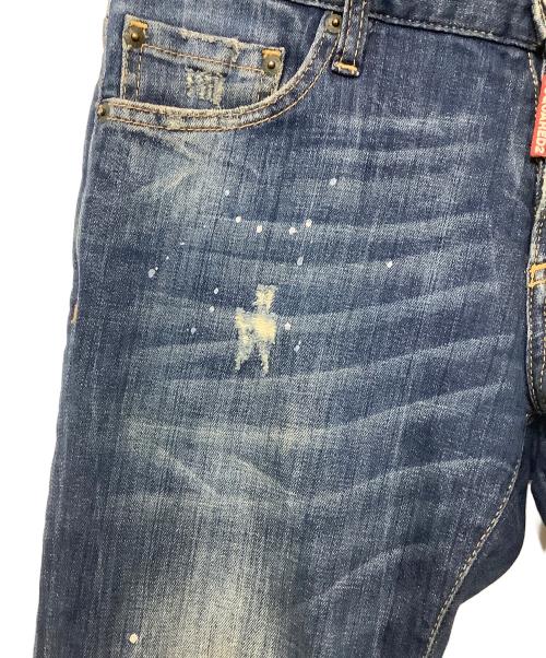 DSQUARED2（ディースクエアード）DSQUARED2 (ディースクエアード) デニムパンツ インディゴ サイズ:48の古着・服飾アイテム
