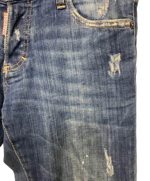 DSQUARED2（ディースクエアード）DSQUARED2 (ディースクエアード) デニムパンツ インディゴ サイズ:48の古着・服飾アイテム