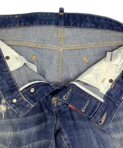 DSQUARED2（ディースクエアード）DSQUARED2 (ディースクエアード) デニムパンツ インディゴ サイズ:48の古着・服飾アイテム