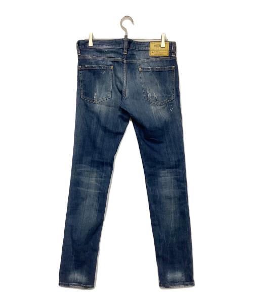 DSQUARED2（ディースクエアード）DSQUARED2 (ディースクエアード) デニムパンツ インディゴ サイズ:48の古着・服飾アイテム