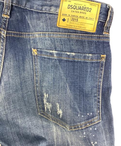 DSQUARED2（ディースクエアード）DSQUARED2 (ディースクエアード) デニムパンツ インディゴ サイズ:48の古着・服飾アイテム