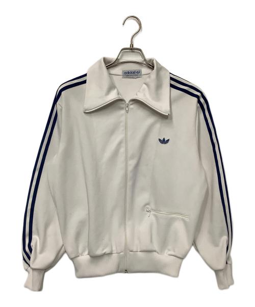 adidas Originals（アディダスオリジナル）adidas Originals (アディダスオリジナル) 70-80sトラックジャケット ホワイト×ブルー サイズ:Mの古着・服飾アイテム