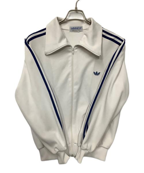 adidas Originals（アディダスオリジナル）adidas Originals (アディダスオリジナル) 70-80sトラックジャケット ホワイト×ブルー サイズ:Mの古着・服飾アイテム