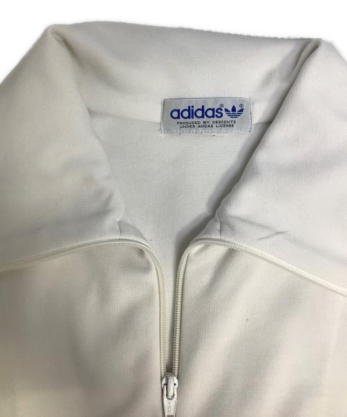 adidas Originals（アディダスオリジナル）adidas Originals (アディダスオリジナル) 70-80sトラックジャケット ホワイト×ブルー サイズ:Mの古着・服飾アイテム