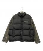 SUPREME×UNDERCOVERシュプリーム×アンダーカバー）の古着「Puffer Jacket」｜ブラック×カーキ