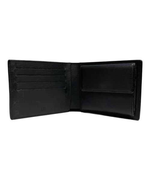dunhill（ダンヒル）dunhill (ダンヒル) 2つ折り財布 ブラックの古着・服飾アイテム