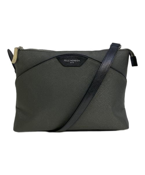 PELLE MORBIDA（ペッレモルビダ）PELLE MORBIDA (ペッレモルビダ) ショルダーバッグ ブラックの古着・服飾アイテム