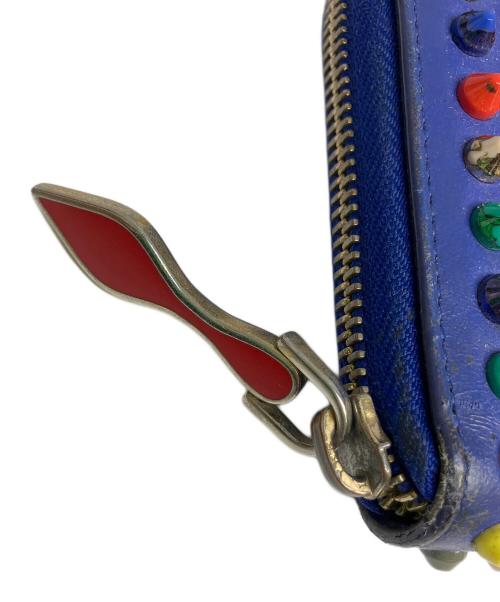 Christian Louboutin（クリスチャン・ルブタン）Christian Louboutin (クリスチャン・ルブタン) 長財布 ブルーの古着・服飾アイテム